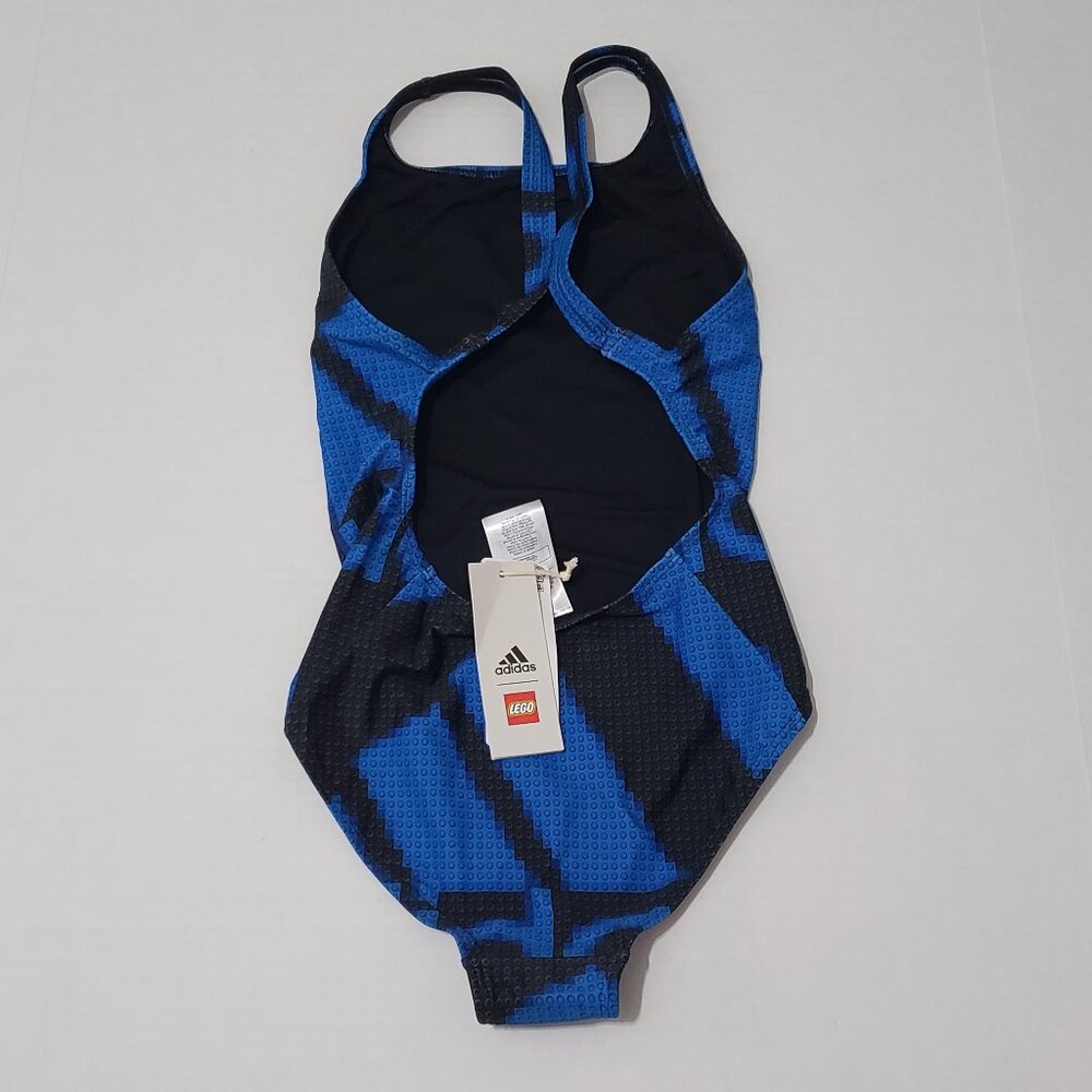 NWT Adidas Lego Girls Swimsuit - Picture 2 of 4